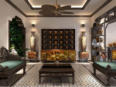 Phong cách nội thất Indochine