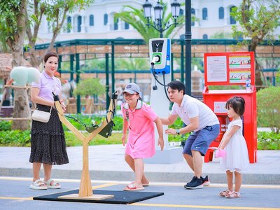 Hoà mình vào không khí lễ hội tại Vinhomes Ocean Park 2