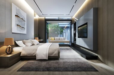 Những thiết kế nội thất hiện đại cho phòng ngủ