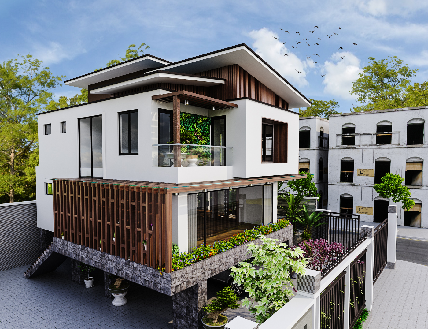 Thiết kế kiến trúc - Nội thất - Cảnh quan